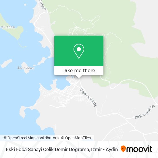 Eski Foça Sanayi Çelik Demir Doğrama map