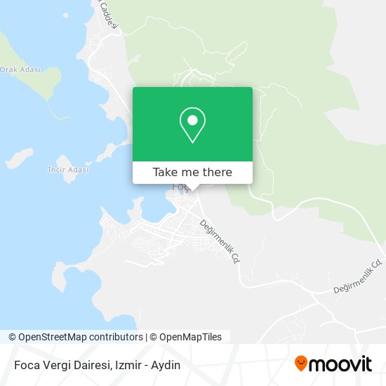 Foca Vergi Dairesi map