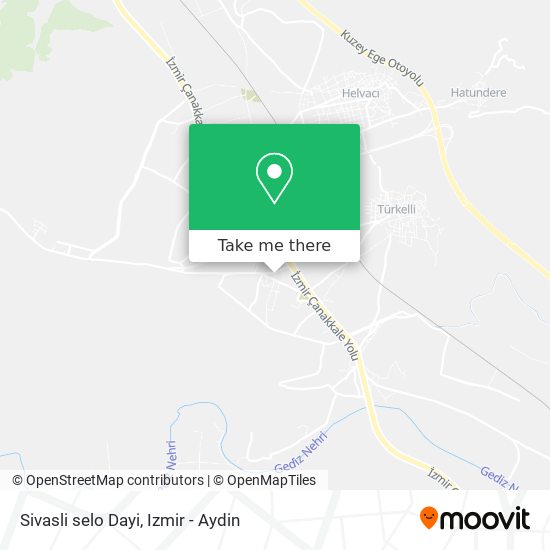 Sivasli selo Dayi map