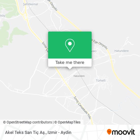 Akel Teks San Tiç Aş. map