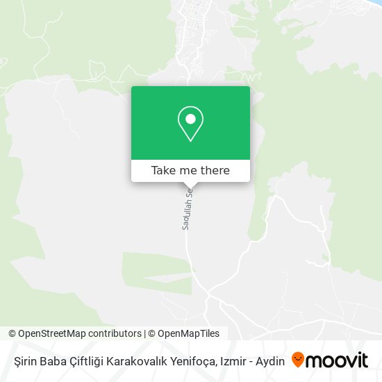 Şirin Baba Çiftliği Karakovalık Yenifoça map