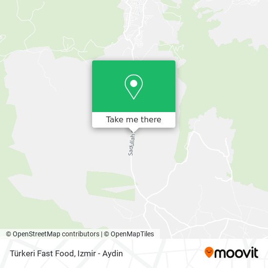 Türkeri Fast Food map