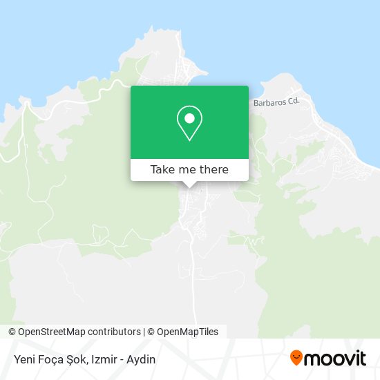 Yeni Foça Şok map