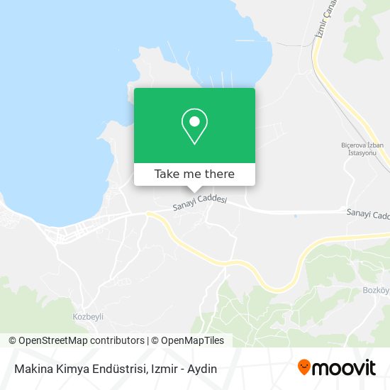 Makina Kimya Endüstrisi map