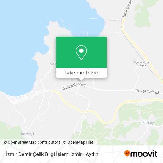 İzmir Demir Çelik Bilgi İşlem map