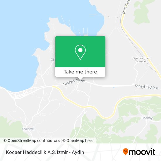 Kocaer Haddecilik A.S map