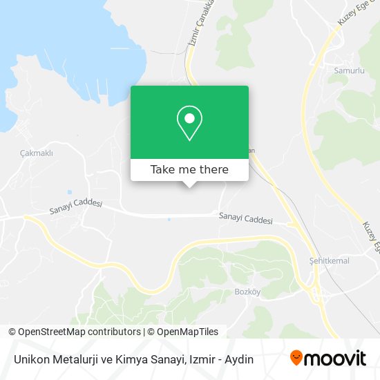 Unikon Metalurji ve Kimya Sanayi map