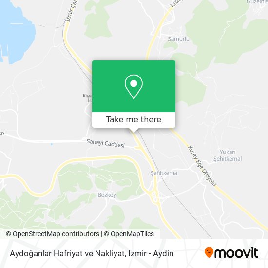Aydoğanlar Hafriyat ve Nakliyat map