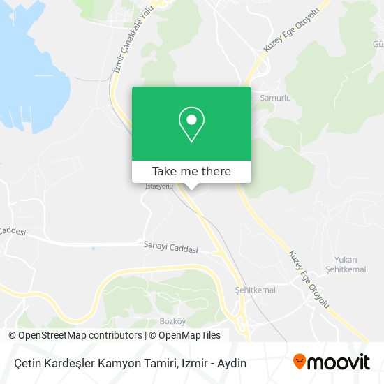 Çetin Kardeşler Kamyon Tamiri map