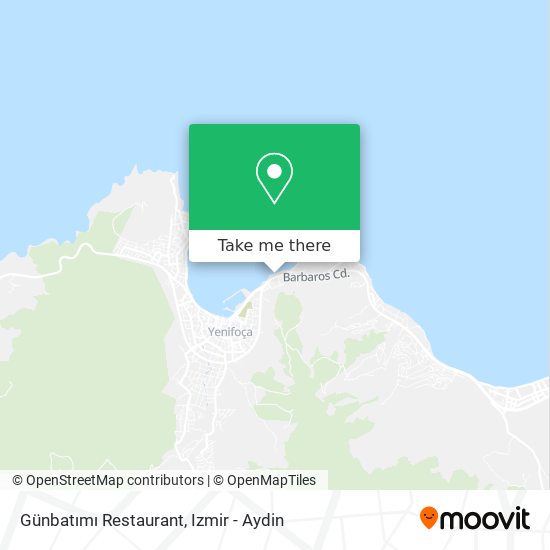 Günbatımı Restaurant map