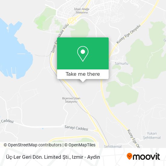Üç-Ler Geri Dön. Limited Şti. map