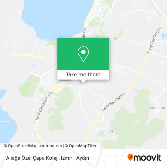 Aliağa Özel Çapa Koleji map