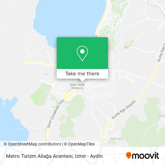 Metro Turizm Aliağa Acentesi map