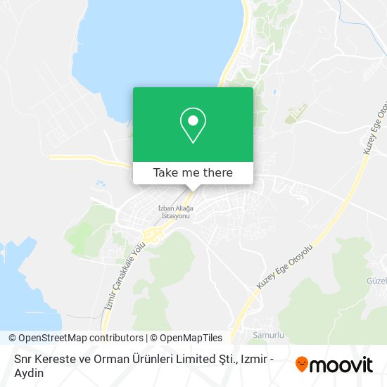 Snr Kereste ve Orman Ürünleri Limited Şti. map