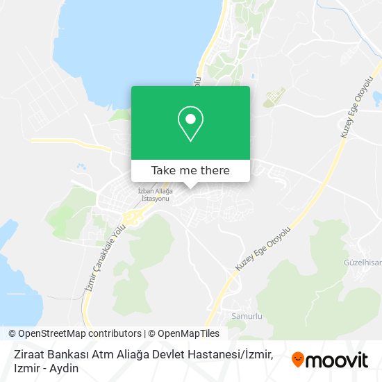 Ziraat Bankası Atm Aliağa Devlet Hastanesi / İzmir map