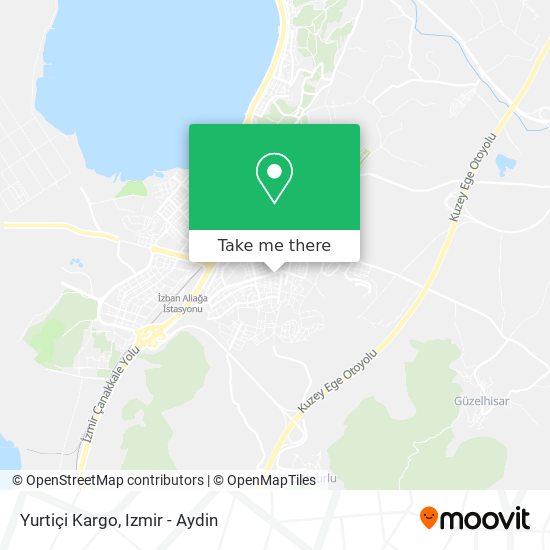 Yurtiçi Kargo map