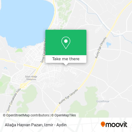 Aliağa Hayvan Pazarı map