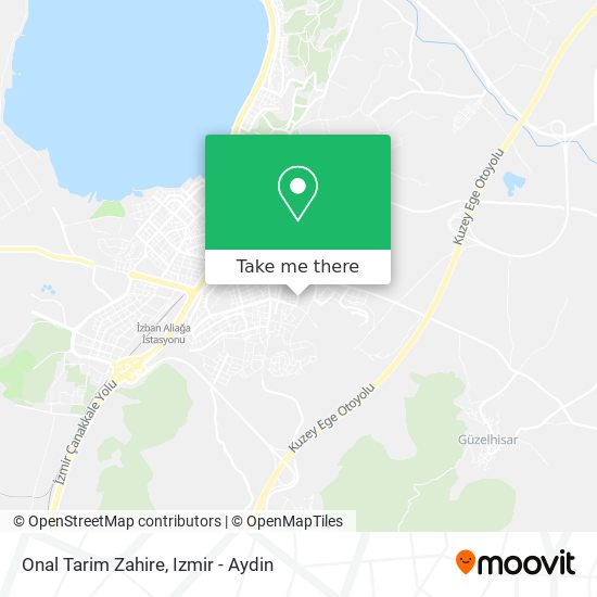 Onal Tarim Zahire map