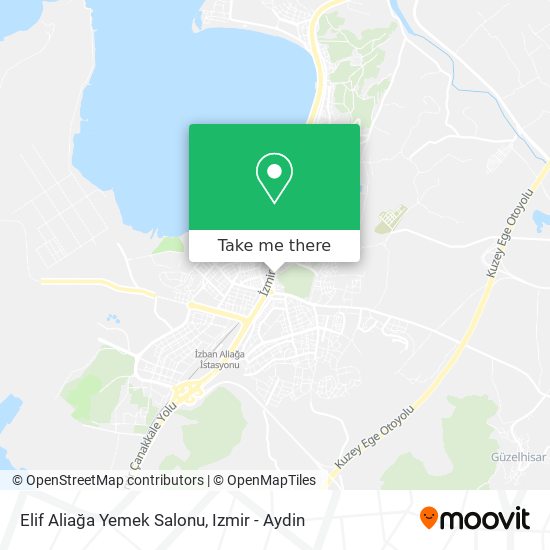 Elif Aliağa Yemek Salonu map