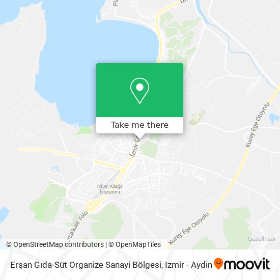 Erşan Gıda-Süt Organize Sanayi Bölgesi map