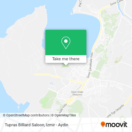 Tupras Billiard Saloon map
