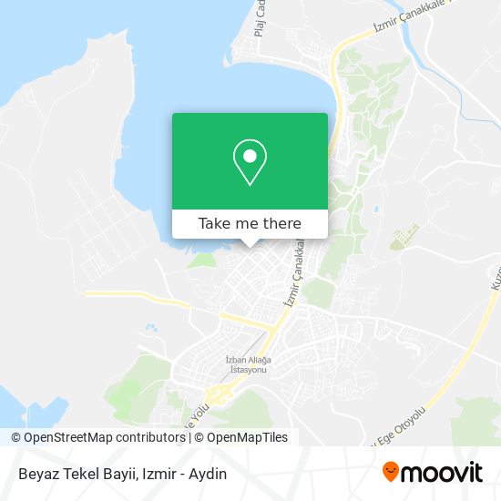 Beyaz Tekel Bayii map