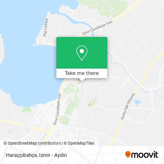 Haraççıbahçe map