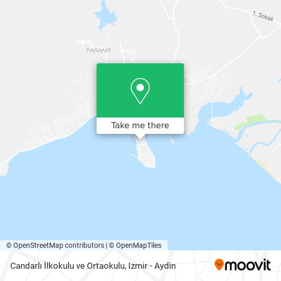 Candarlı İlkokulu ve Ortaokulu map