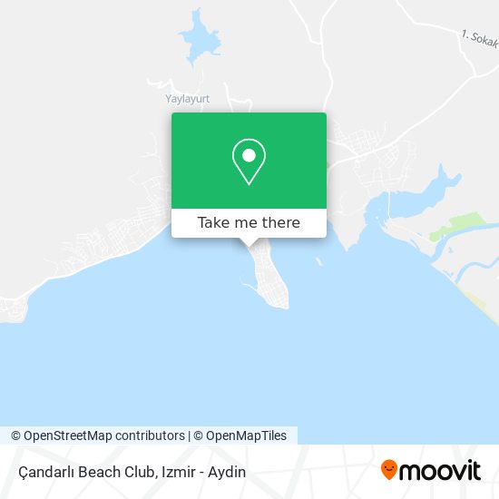 Çandarlı Beach Club map