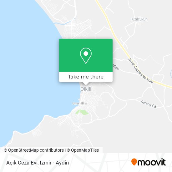 Açık Ceza Evi map