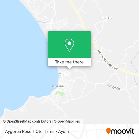 Aygören Resort Otel map