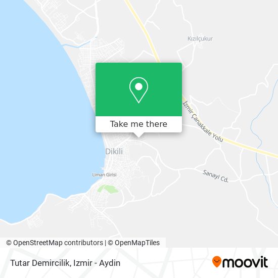 Tutar Demircilik map