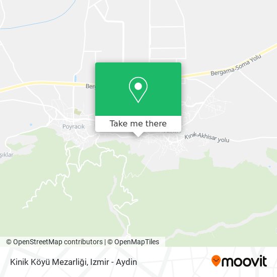 Kinik Köyü Mezarliği map