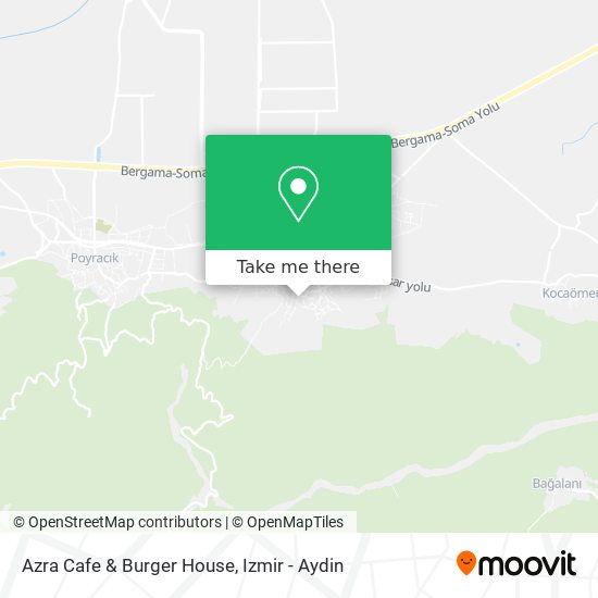Azra Cafe & Burger House map