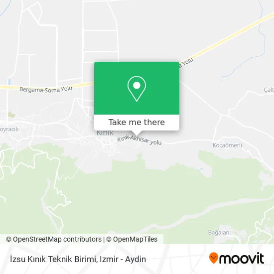 İzsu Kınık Teknik Birimi map