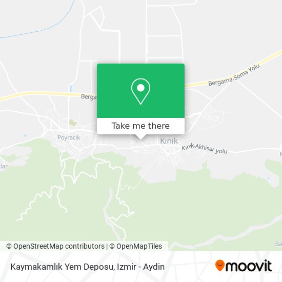 Kaymakamlık Yem Deposu map