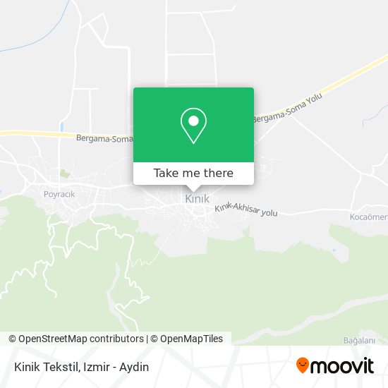 Kinik Tekstil map