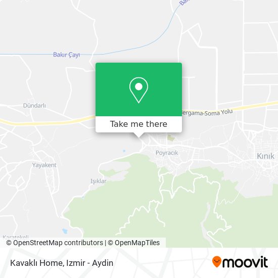Kavaklı Home map