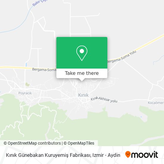 Kınık Günebakan Kuruyemiş Fabrikası map