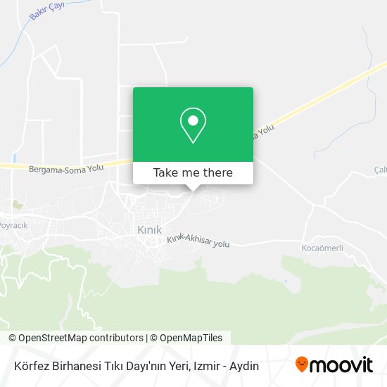 Körfez Birhanesi Tıkı Dayı'nın Yeri map