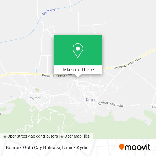 Boncuk Gölü Çay Bahcesi map