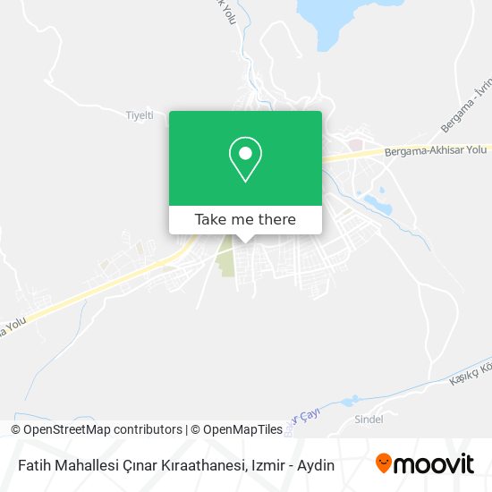 Fatih Mahallesi Çınar Kıraathanesi map