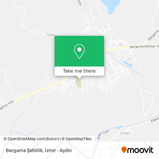 Bergama Şehitlik map