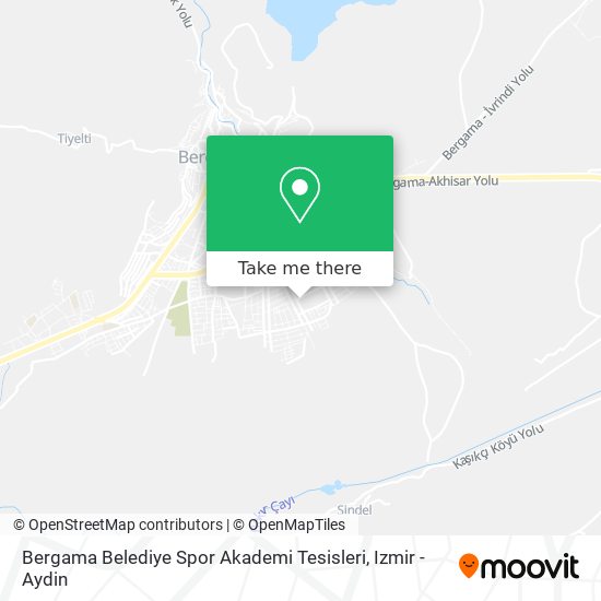 Bergama Belediye Spor Akademi Tesisleri map