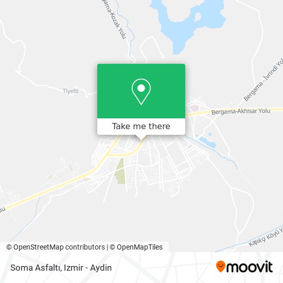 Soma Asfaltı map