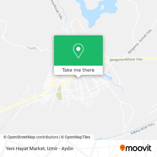 Yeni Hayat Market map