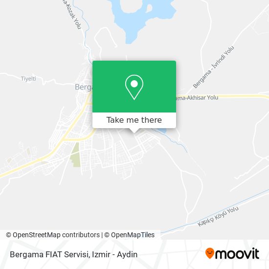 Bergama FIAT Servisi map