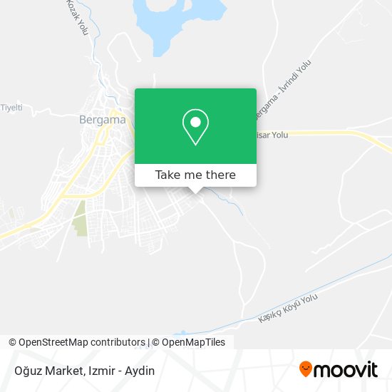 Oğuz Market map