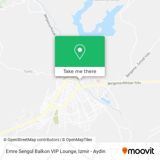 Emre Sengul Balkon VIP Lounge map