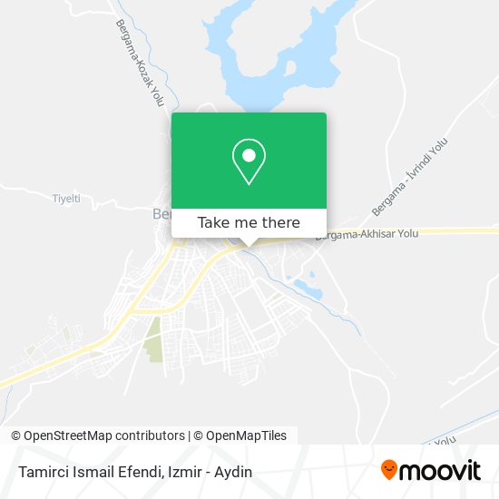 Tamirci Ismail Efendi map